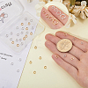 160Pcs 2 Colors Brass Split Rings KK-BBC0023-08B-3