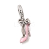 925 Sterling Silver European Dangle Charms STER-Z013-06P-1