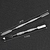 Stainless Steel Spoon Palette Spatulas Stick Rod MRMJ-G001-24B-6