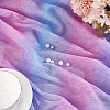 Rainbow Color Polyester Mesh Fabric DIY-WH0504-162A-5