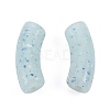 Marbled Stone Style Opaque Acrylic Beads OACR-G009-04B-02-1