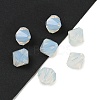 Transparent Imitation Austrian Crystal K9 Glass Beads GLAA-L048-03-05-1