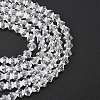 Transparent Glass Beads Strands EGLA-A039-T2mm-D13-2