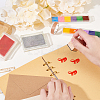 Wooden Stamps with Rubber DIY-WH0002-65C-3