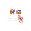 2 Rolls Special Coated Polyester Beading Threads OCOR-NB0002-06D-8