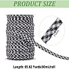 Polyester Tartan Lip Cord Trim SRIB-BC0001-34A-2