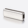 Tarnish Resistant 304 Stainless Steel Slide Charms STAS-F150-006P-2
