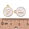 Golden Plated Alloy Charms X-ENAM-S118-01F-3