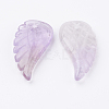 Natural Amethyst Pendants G-E435-B-10-2