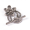 Tibetan Style Alloy Toggle Clasps LF0677Y-3