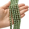 Eco-Friendly Grade A Glass Pearl Beads HY-J002-8mm-HX071-4