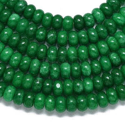 Natural Malaysia Jade Beads Strands G-B165-G01-6x10mm-11-1