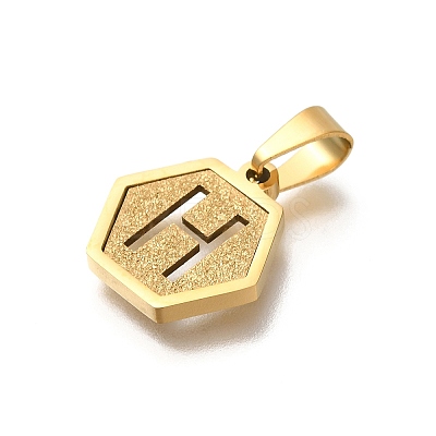 304 Stainless Steel Charms STAS-H227-01G-H-1