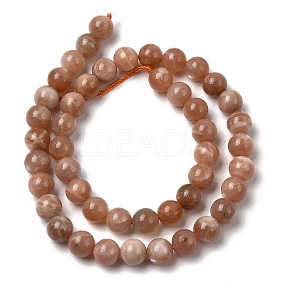 Natural Sunstone Beads Strands GG-CBA56E5-01A-1
