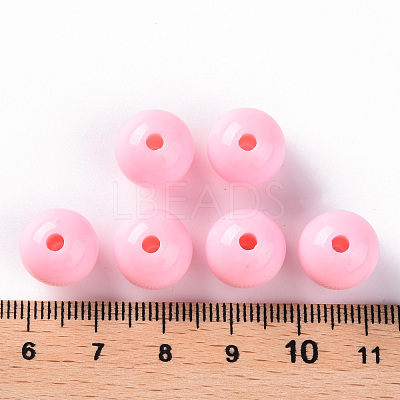 Opaque Acrylic Beads MACR-S370-C12mm-A01-1