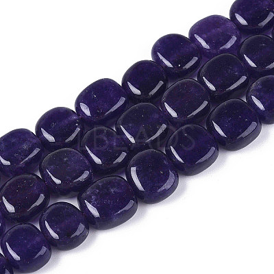 Natural White Jade Beads Strands G-N354-01A-04-1