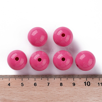 Opaque Acrylic Beads MACR-S370-C16mm-A13-1