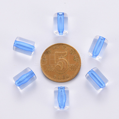 Transparent Acrylic Beads TACR-S154-17A-86-1