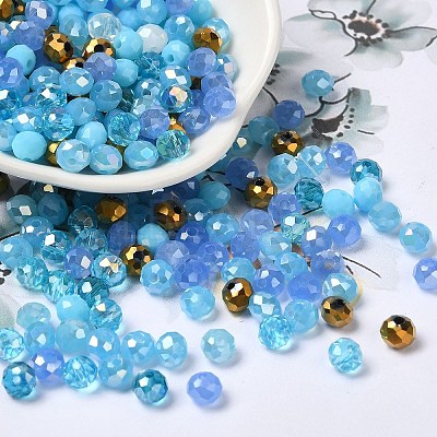Glass Beads EGLA-A034-LM6mm-15-1