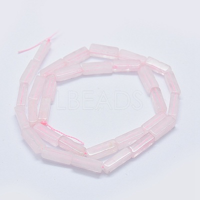 Natural Rose Quartz Beads Strands G-F631-E11-1