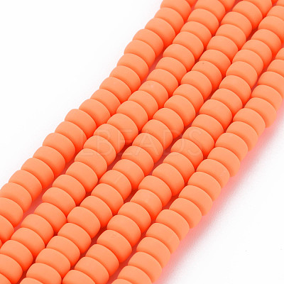 Handmade Polymer Clay Beads Strands CLAY-N008-41-1