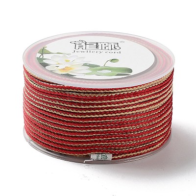 14M Two Tone Polyester Braided Cord OCOR-G015-02A-17-1