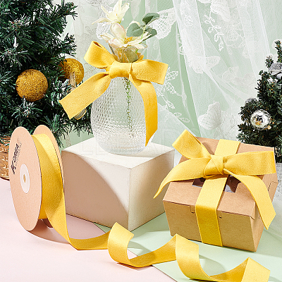 Double Side Velvet Ribbon SRIB-WH0011-058D-1