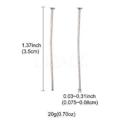 Iron Flat Head Pins IFIN-FS0001-30C-1