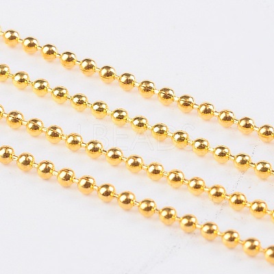 Iron Ball Bead Chains CHB001Y-G-1