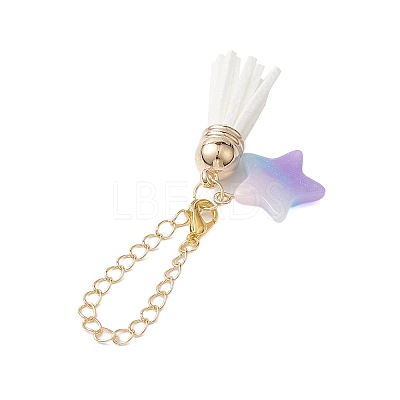 Resin Heart/Moon/Star Cup Charms HJEW-JM02071-1
