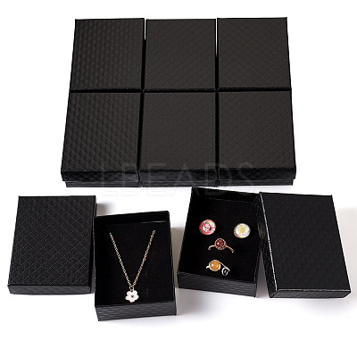 Rhombus Textured Cardboard Gift Storage Boxes CON-TAC0010-03A-06-1