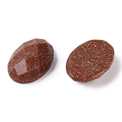 Synthetic Goldstone Cabochons G-G760-A12-1
