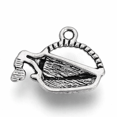 Tibetan Style Alloy Pendants X-TIBE-S309-48AS-NR-1