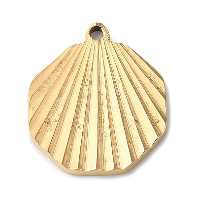 Ion Plating(IP) 304 Stainless Steel Pendants STAS-D025-07G-1