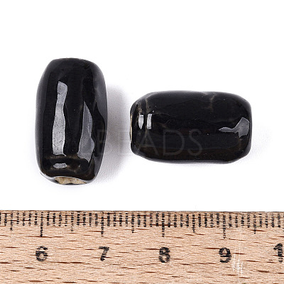 Vintage Handmade Porcelain Beads PORC-N013-12-01-1