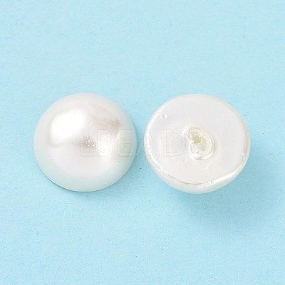 Shell Pearl Half Drilled Beads BSHE-G011-01-12mm-1