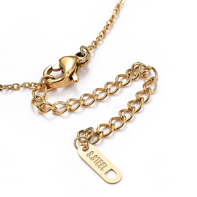 304 Stainless Steel Cable Chains Lariat Necklaces X-NJEW-F267-17G-1