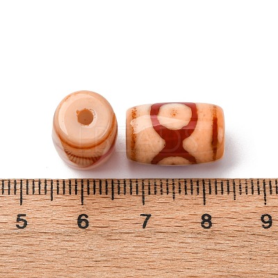 Tibetan Style dZi Beads TDZI-NH0001-E05-05D-1