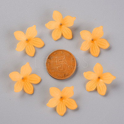 Frosted Acrylic Bead Caps MACR-S371-05A-719-1