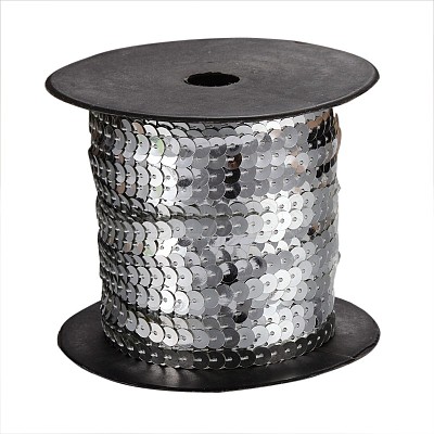 Silver White Paillette/Sequins Roll X-BS02Y-1