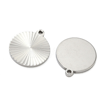 304 Stainless Steel Pendants STAS-C167-08D-P-1
