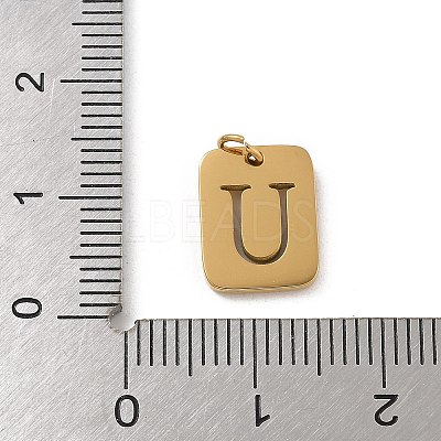304 Stainless Steel Charms LS-STAS-R001-01G-U-1