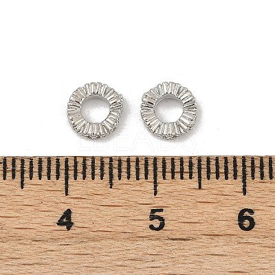 Brass Spacer Beads KK-D375-21P-1