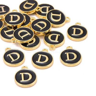 Golden Plated Alloy Charms ENAM-S118-02D-1