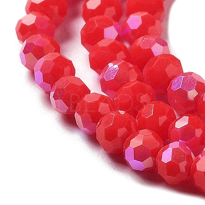 Opaque Glass Beads Strands LS-EGLA-A035-P3mm-L03-1