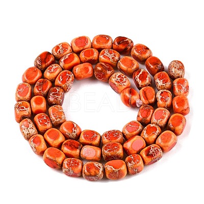 Natural Imperial Jasper Beads Strands G-N342-62I-1