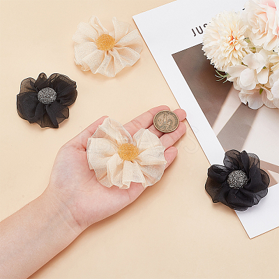 2 Pairs 2 Colors Alloy Shoe Buckle Clips DIY-GO0003-51A-1