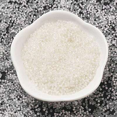Transparent Inside Colours Glass Seed Beads X1-SEED-H003-04A-1