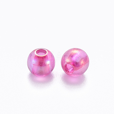 Transparent Acrylic Beads MACR-S370-B6mm-706-1