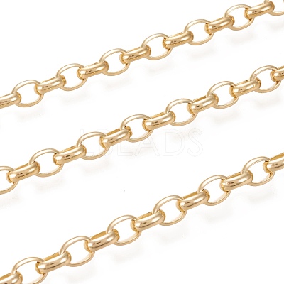 Brass Cable Chains X-CHC-M020-14G-1